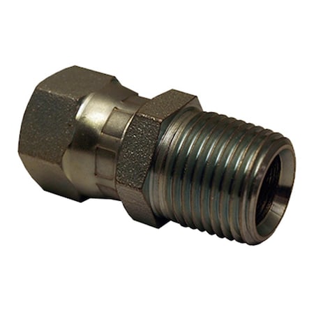 Apache 39039202 0.5 in. Male Pipe x 0.5 in. Female JIC Swivel Hydraulic Adapter 193823